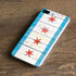 Chicago Flag Light Wood iPhone 8 Plus Skin