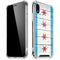 Chicago Flag Light Wood iPhone XR Clear Case