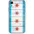 Chicago Flag Light Wood iPhone XR Skin