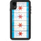 Chicago Flag Light Wood iPhone XR Waterproof Case