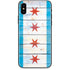 Chicago Flag Light Wood iPhone XS Max Skin
