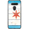 Chicago Flag Light Wood LG K51/Q51 Clear Case