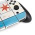 Chicago Flag Light Wood Nintendo Switch OLED (2021) Skin