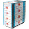Chicago Flag Light Wood NZXT H510 Compact ATX Mid-Tower Case Skin