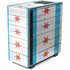 Chicago Flag Light Wood NZXT H510 Compact ATX Mid-Tower Case Skin