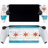 Chicago Flag Light Wood PlayStation Portal Remote Player Skin