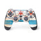 Chicago Flag Light Wood PS4 Pro/Slim Controller Skin