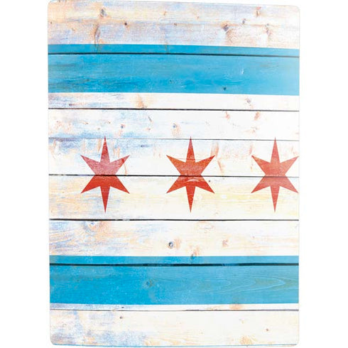 Chicago Flag Light Wood PS5 Digital Edition Bundle Skin