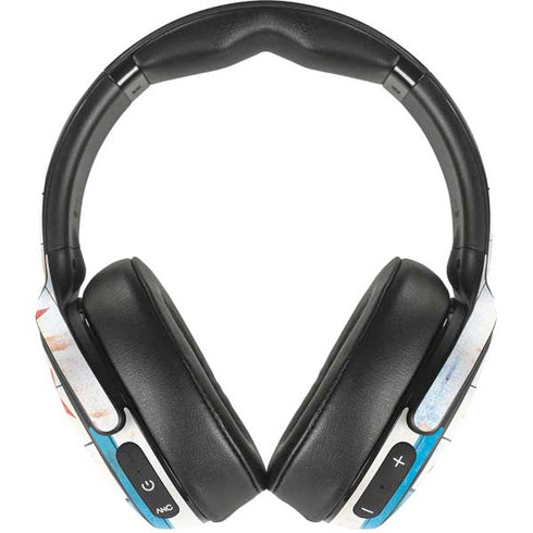 Chicago Flag Light Wood Skullcandy Venue Skin