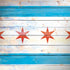 Chicago Flag Light Wood Surface Book 2 15in Skin