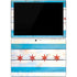 Chicago Flag Light Wood Surface Pro 7 Skin