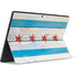 Chicago Flag Light Wood Surface Pro 7 Skin