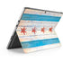Chicago Flag Light Wood Surface Pro 8 Skin