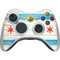 Chicago Flag Light Wood Xbox 360 Wireless Controller Skin