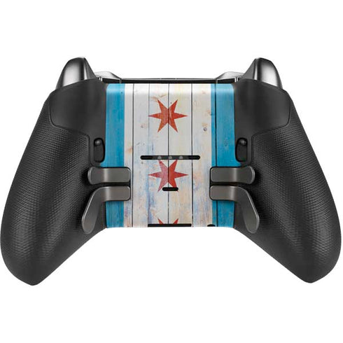 Chicago Flag Light Wood Xbox Elite Wireless Controller Series 2 Skin