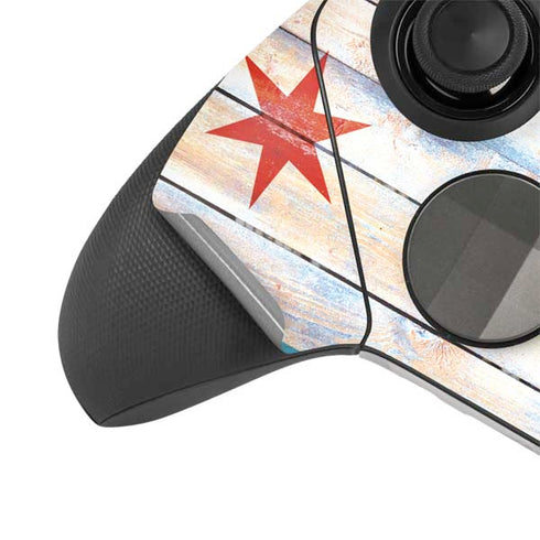 Chicago Flag Light Wood Xbox Elite Wireless Controller Series 2 Skin