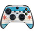 Chicago Flag Light Wood Xbox Series X Controller Skin
