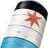 Chicago Flag Light Wood Yeti Colster Can Insulator Skin
