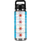 Chicago Flag Light Wood YETI Rambler 26oz Bottle Skin