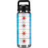 Chicago Flag Light Wood YETI Rambler 26oz Bottle Skin