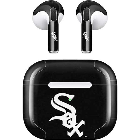 MLB Chicago White Sox - Solid Distressed Apple AirPods (3rd Gen 2021) Skin