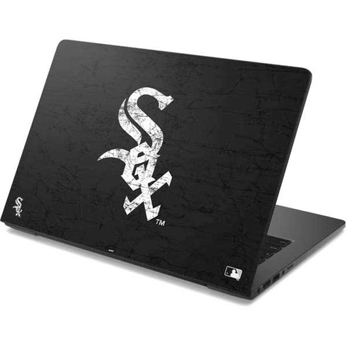 MLB Chicago White Sox - Solid Distressed Dell Chromebook Skin