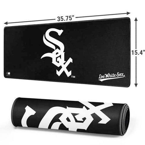 MLB Chicago White Sox - Solid Distressed Gaming Mouse Pad