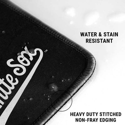 MLB Chicago White Sox - Solid Distressed Gaming Mouse Pad