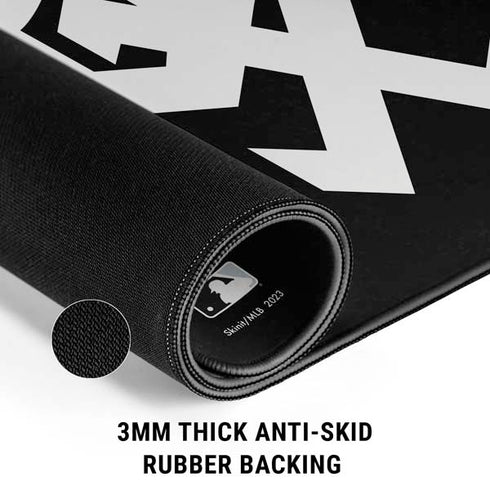 MLB Chicago White Sox - Solid Distressed Gaming Mouse Pad