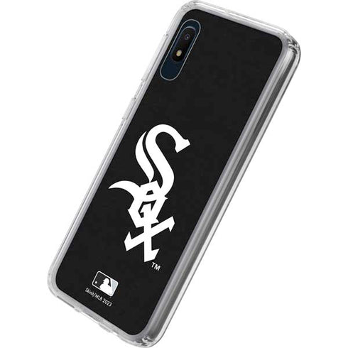 MLB Chicago White Sox - Solid Distressed Galaxy A10e Clear Case