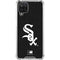 MLB Chicago White Sox - Solid Distressed Galaxy A12 Clear Case