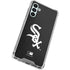 MLB Chicago White Sox - Solid Distressed Galaxy A13 5G Clear Case