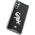 MLB Chicago White Sox - Solid Distressed Galaxy A14 5G Clear Case