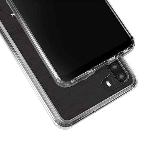 MLB Chicago White Sox - Solid Distressed Galaxy A21 Clear Case
