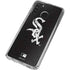 MLB Chicago White Sox - Solid Distressed Galaxy A21 Clear Case