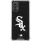 MLB Chicago White Sox - Solid Distressed Galaxy A32 5G Clear Case