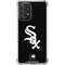 MLB Chicago White Sox - Solid Distressed Galaxy A52 5G Clear Case