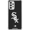 MLB Chicago White Sox - Solid Distressed Galaxy A53 5G Clear Case