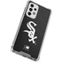 MLB Chicago White Sox - Solid Distressed Galaxy A53 5G Clear Case