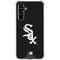 MLB Chicago White Sox - Solid Distressed Galaxy A54 5G Clear Case