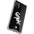 MLB Chicago White Sox - Solid Distressed Galaxy A71 5G Clear Case