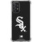 MLB Chicago White Sox - Solid Distressed Galaxy A72 5G Clear Case