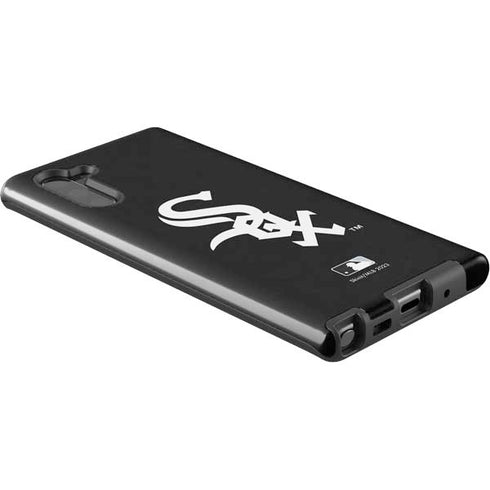 MLB Chicago White Sox - Solid Distressed Galaxy Note 10 Pro Case