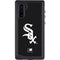 MLB Chicago White Sox - Solid Distressed Galaxy Note 10 Waterproof Case