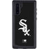 MLB Chicago White Sox - Solid Distressed Galaxy Note 10 Waterproof Case