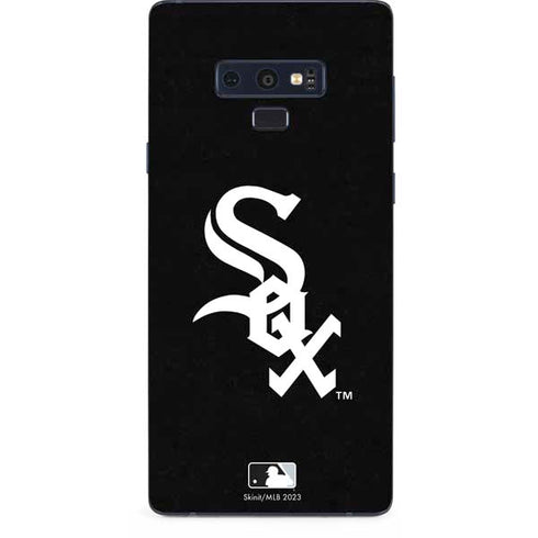 MLB Chicago White Sox - Solid Distressed Galaxy Note 9 Skin