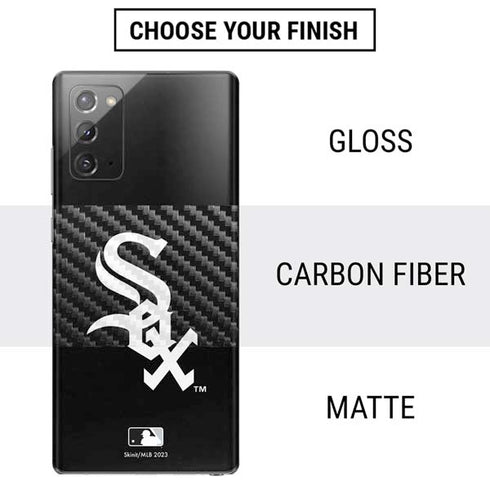 MLB Chicago White Sox - Solid Distressed Galaxy Note20 5G Skin