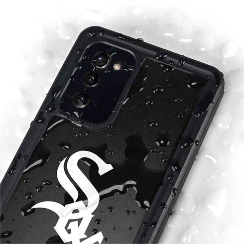 MLB Chicago White Sox - Solid Distressed Galaxy Note20 5G Waterproof Case