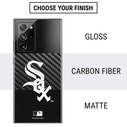 MLB Chicago White Sox - Solid Distressed Galaxy Note20 Ultra 5G Skin