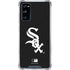 MLB Chicago White Sox - Solid Distressed Galaxy S20 FE Clear Case